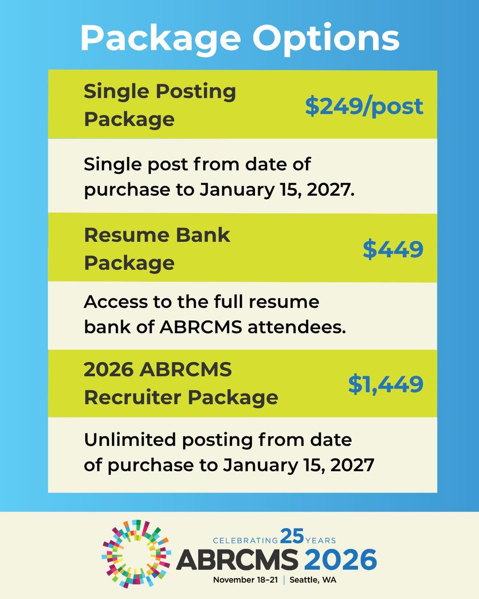 ABRCMS tweet media