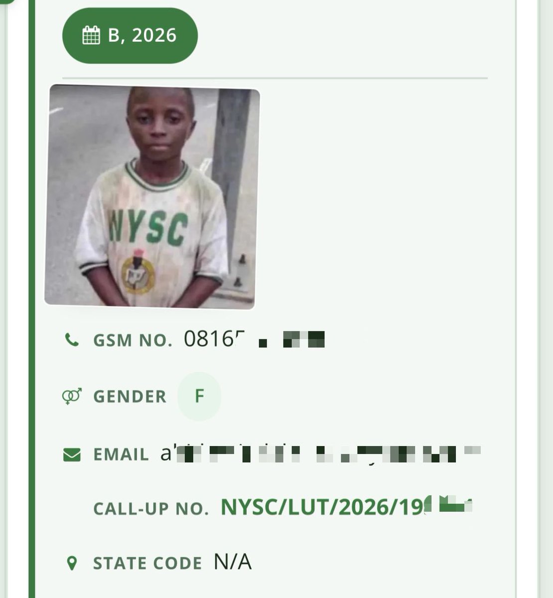 NYSC GUIDE tweet media