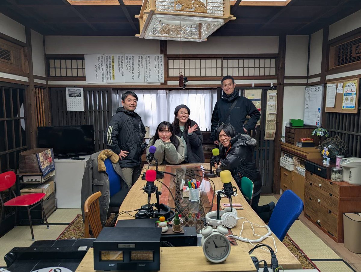 まちのラジオ　88.2MHz⭐︎能登・全国唯一(運用中の)災害FM局 tweet media