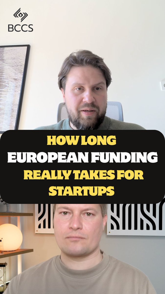 FoundersU1524's tweet photo. How long European funding really takes for startups.

#EUfunding #StartupFunding #EUgrants #EuropeanFunding #StartupGrants #FundingForStartups 

https://t.co/7bMrNnX0Ky https://t.co/jwCHlZVL9B