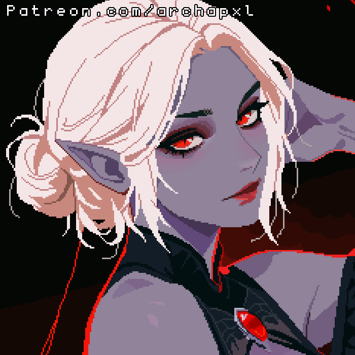 archapxl's tweet photo. Spicy Minthara art you know where https://t.co/7tZOe1oaMp