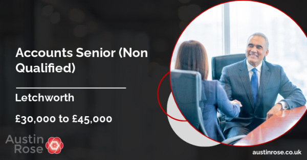 austinroseassoc's tweet photo. New role! Accounts Senior, £30,000 to £45,000 - #Letchworth. https://t.co/ejkKS0OBIs https://t.co/Y5JpSP8hPR