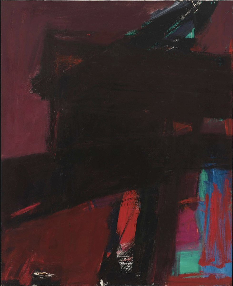 Luigibg's tweet photo. Franz Kline, Dahlia, 1959 https://t.co/177mzXU37H