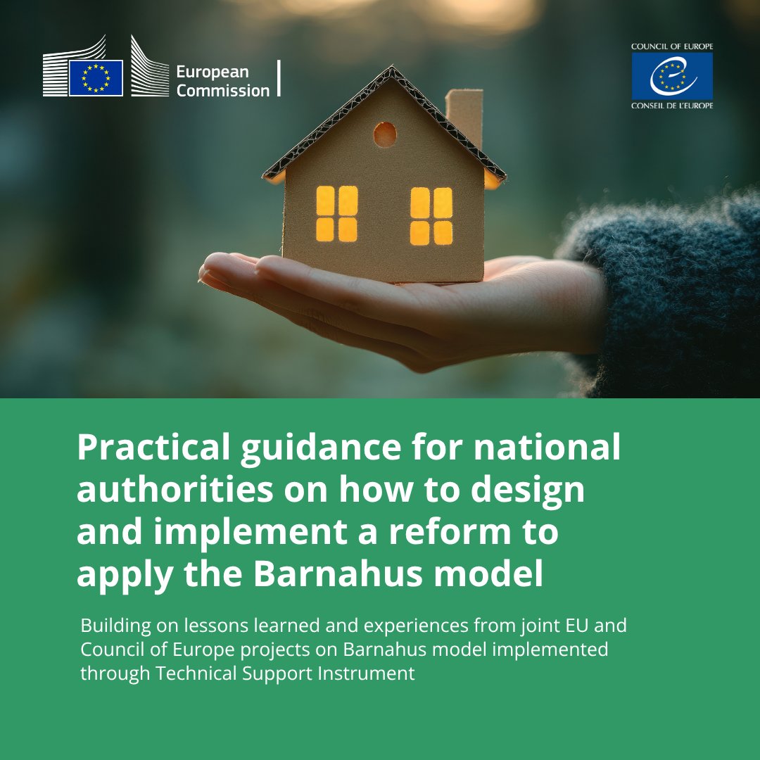 CoE_children's tweet photo. Did you know that 1 in 5 children in Europe are victims of sexual violence?

National authorities now have a practical guidance to help implement the #Barnahus model, ensuring a child-friendly, coordinated response to violence.

Discover and share: https://t.co/PYmB3EPNgK https://t.co/IeB6BVJZNr