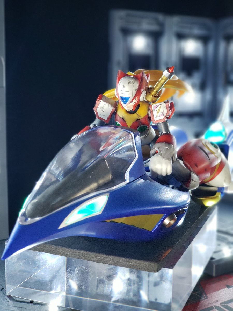 chilingkuok's tweet photo. ゼロ× AdionⅡ
足かけ半年の時間を経て、3Dモデリングからアプリ設計、電飾まで手探りで進めてきた作品がようやく完成しました。 ついにエックスとゼロがこの機体に着座した姿を見られて、本当に感無量です…!😭ツリーへ続く↓
#AdionII #RideChaser #ゼロ #ロックマンX #コトブキヤ #Kotobukiya https://t.co/gSwiHY39V1