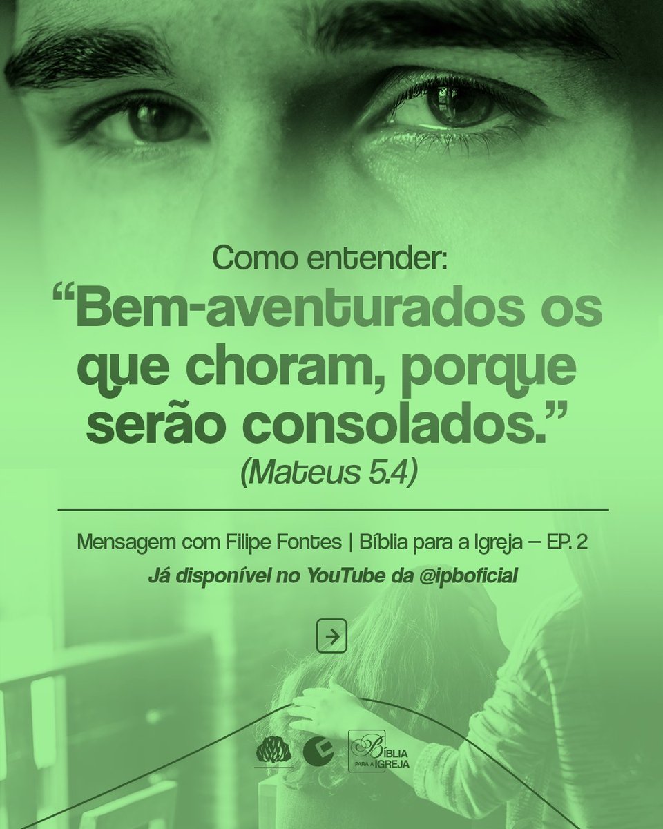 ipboficial's tweet photo. No episódio 2 da série Bíblia para a Igreja, Filipe Fontes continua a exposição das Bem-aventuranças mostrando que o verdadeiro arrependimento nasce quando reconhecemos nossa condição diante da santidade de Deus.

▶️ O episódio 2 já está disponível em: https://t.co/nC1jBrhXB8 https://t.co/UZiKpWXAl7