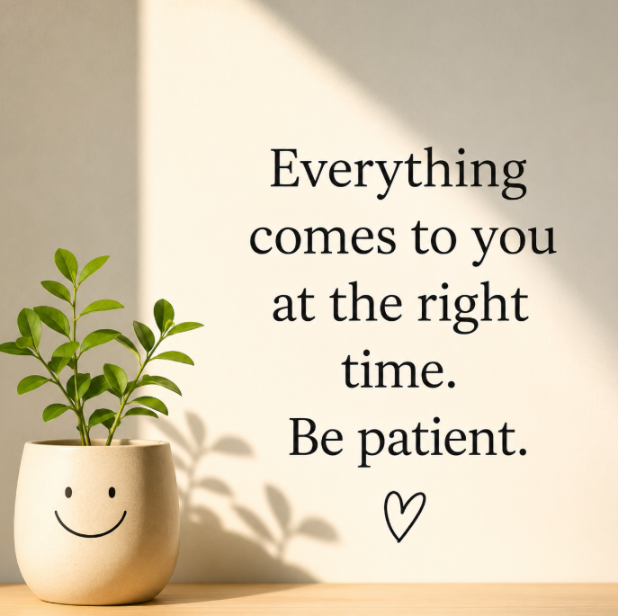 Bhattg18's tweet photo. Trust the timing. 🌿
#Patience #Motivation #LifeQuotes #PositiveMindset #TrustTheProcess #InspirationalQuotes #PeacefulVibes #Growth #GoodThingsTakeTime #DailyMotivation https://t.co/EoFUdiqFqH