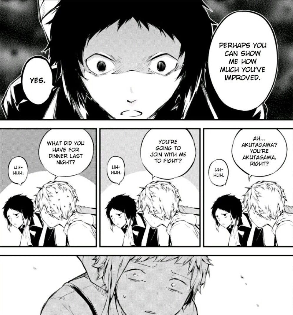 Akutagawa is currently alive tweet media