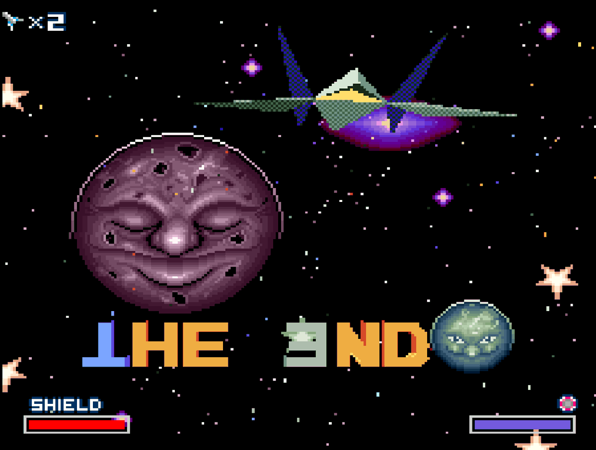 OrdinaryManner's tweet photo. got reminded of that one star fox easter egg where you get sent to the freaky ass gambling dimension and like, man

developers dont make easter eggs like they used to https://t.co/ri8pkI9rBN