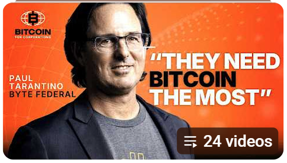 BitcoinBytes21's tweet photo. Life-Changing Wealth Generation Through Bitcoin w/ Paul Tarantino of Byt... https://t.co/lxzA2TjZ08 via @YouTube @ByteFederal https://t.co/3SmfzgPLS7