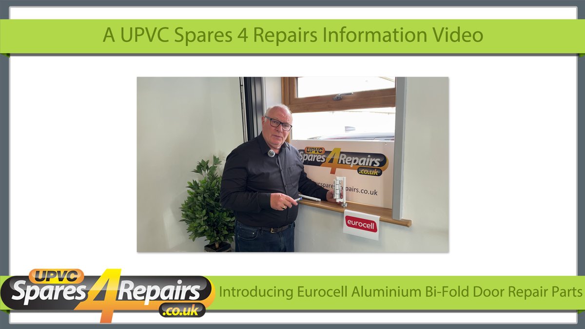 spares4repairs's tweet photo. This week we have a new blog and video on the Eurocell Aspect Aluminium Bi-Fold Door Repair Parts we have recently started stocking: https://t.co/f8IaKmKKFh https://t.co/uFwzPl9mmF