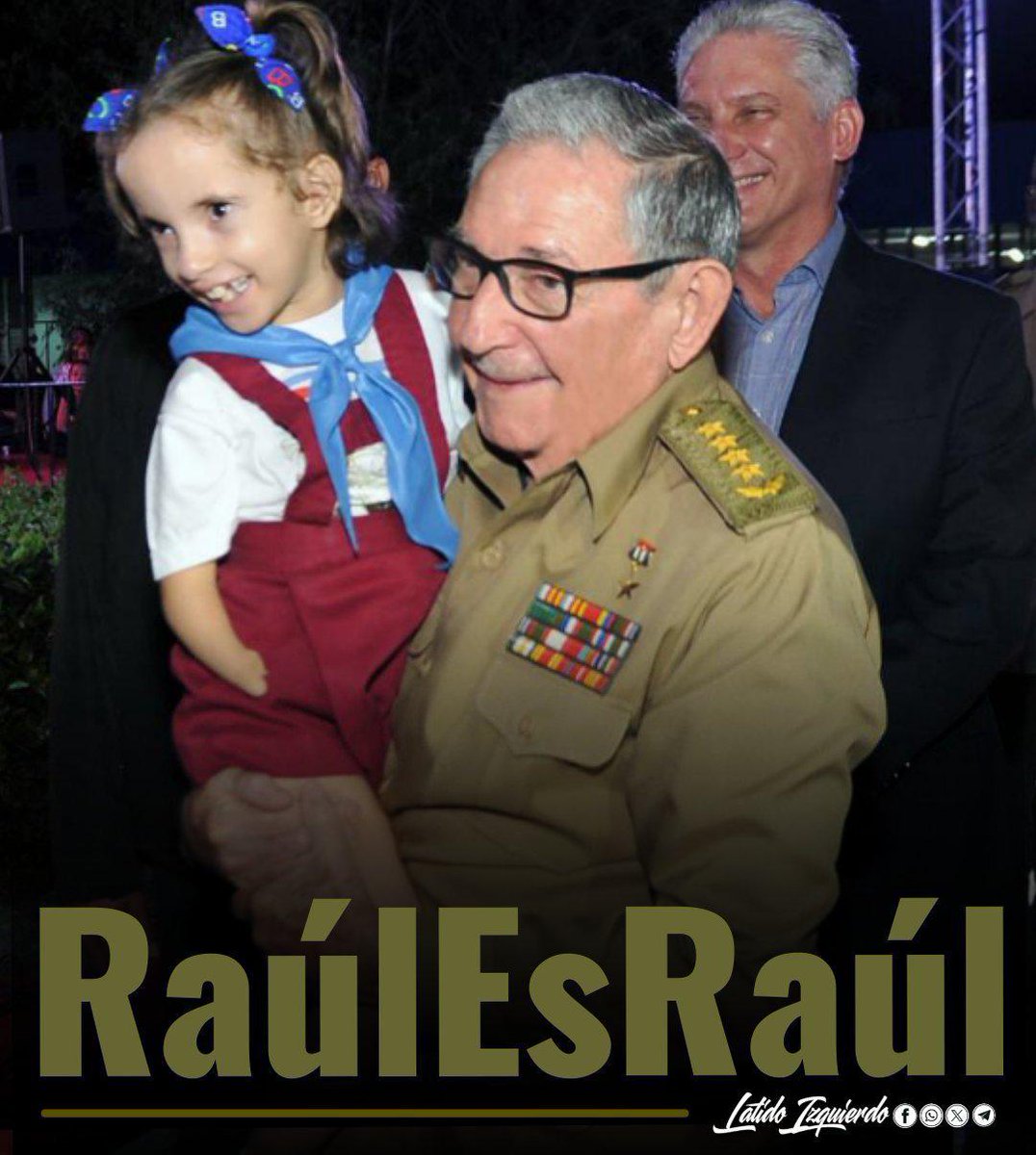 CalderinDora's tweet photo. Buenos días #Cuba buenos días 🌎

Para la gusanera que anda revuelta recordatorios👇 #RaulEsRaúl está con el #ElPieEnElEstribo y demostrando "que ¡sí se pudo, sí se puede y siempre se podrá! ..." 

Y al que no le convenga que se aguante #CubaEstáFirme https://t.co/gIYC0RTiwF