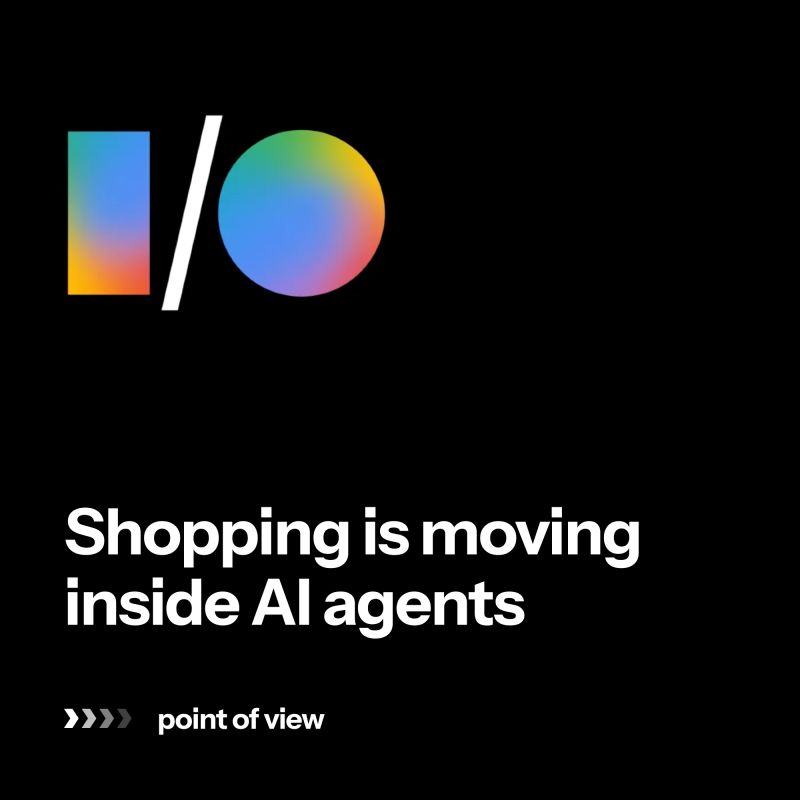 ranketta_ai's tweet photo. Google I/O  confirmed what we’ve believed from day one at Ranketta: shopping is moving inside AI agents. Universal Cart + Agent Payments mean brands now need visibility inside ChatGPT, Gemini, and other LLMs — before users even see alternatives. https://t.co/8nxAugy1WL