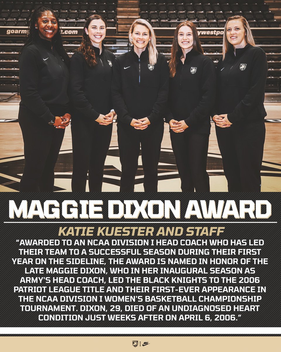 ArmyWP_WBB's tweet photo. A season for the record books 🖤💛

#GoArmy | #SetTheTone https://t.co/OOvs06dW5F