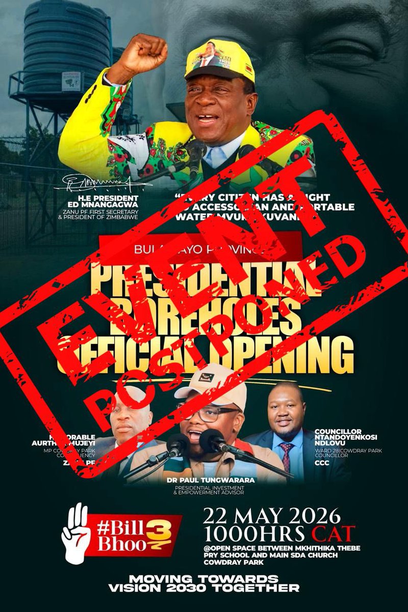 Dr P Tungwarara, Presidential Advisor tweet media