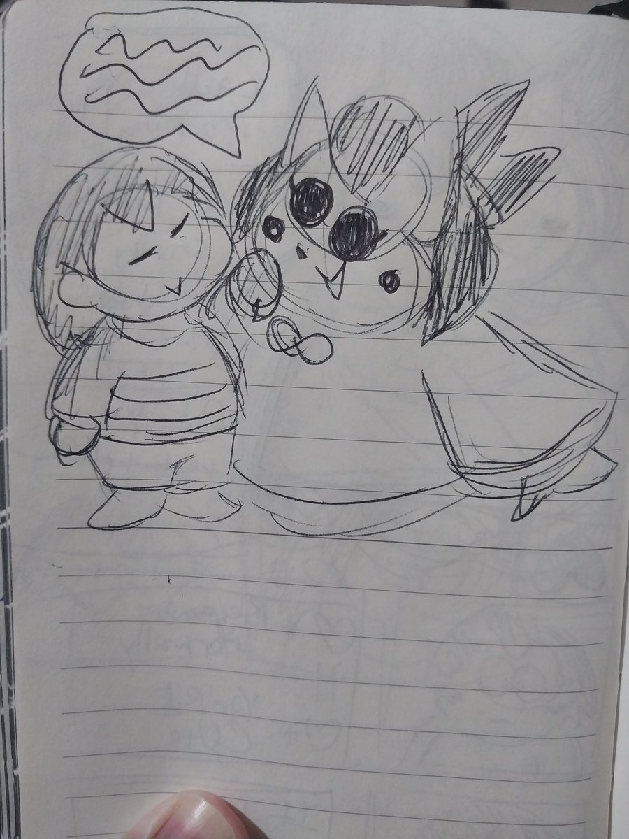 Luis - UNDERTALE person tweet media