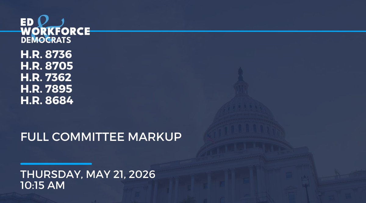 Committee on Education & Workforce Democrats tweet media
