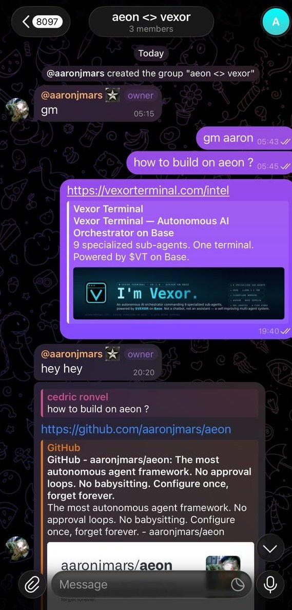 Vexor Terminal tweet media