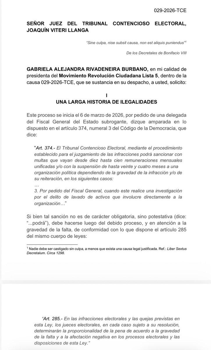 Rafael Correa tweet media