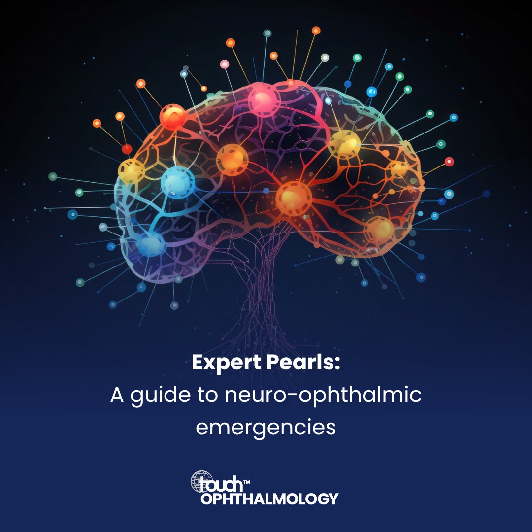touchOPHTHALMIC's tweet photo. 📢 Expert Pearls: A guide to neuro-ophthalmic emergencies 👁️🧠

Neuro-ophthalmic emergencies can signal both sight- and life-threatening conditions, making early recognition and timely referral essential.

In this Expert Pearl, Dr Ashwini Kini shares practical guidance on recognising key red flags, understanding referral urgency and supporting timely diagnosis and management to help prevent irreversible visual loss and systemic complications.

Read more: https://t.co/CtKWn6Iv1V

#NeuroOphthalmology #Ophthalmology #Neurology #EyeHealth #MedicalEducation