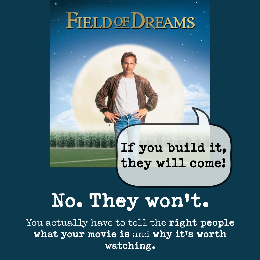 IndieF1lmPod's tweet photo. You made the movie, survived production, and finished the edit.

But did you remember to tell anyone it exists?

This week we’re talking marketing, audience-building, paperwork, and why good indie films still get ignored.

Listen now: https://t.co/A2zemh2mf4 https://t.co/grvT6pLWy9