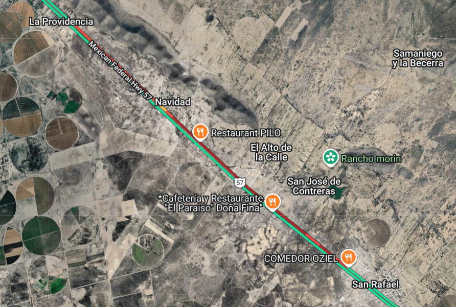 Rdm2024strs's tweet photo. @088_GN @GN_Carreteras 
Se tiene información sobre el avance lento en el tramo Matehuala - Monterrey (México 57), El Cuije, N.L. https://t.co/GNJ6owiEax