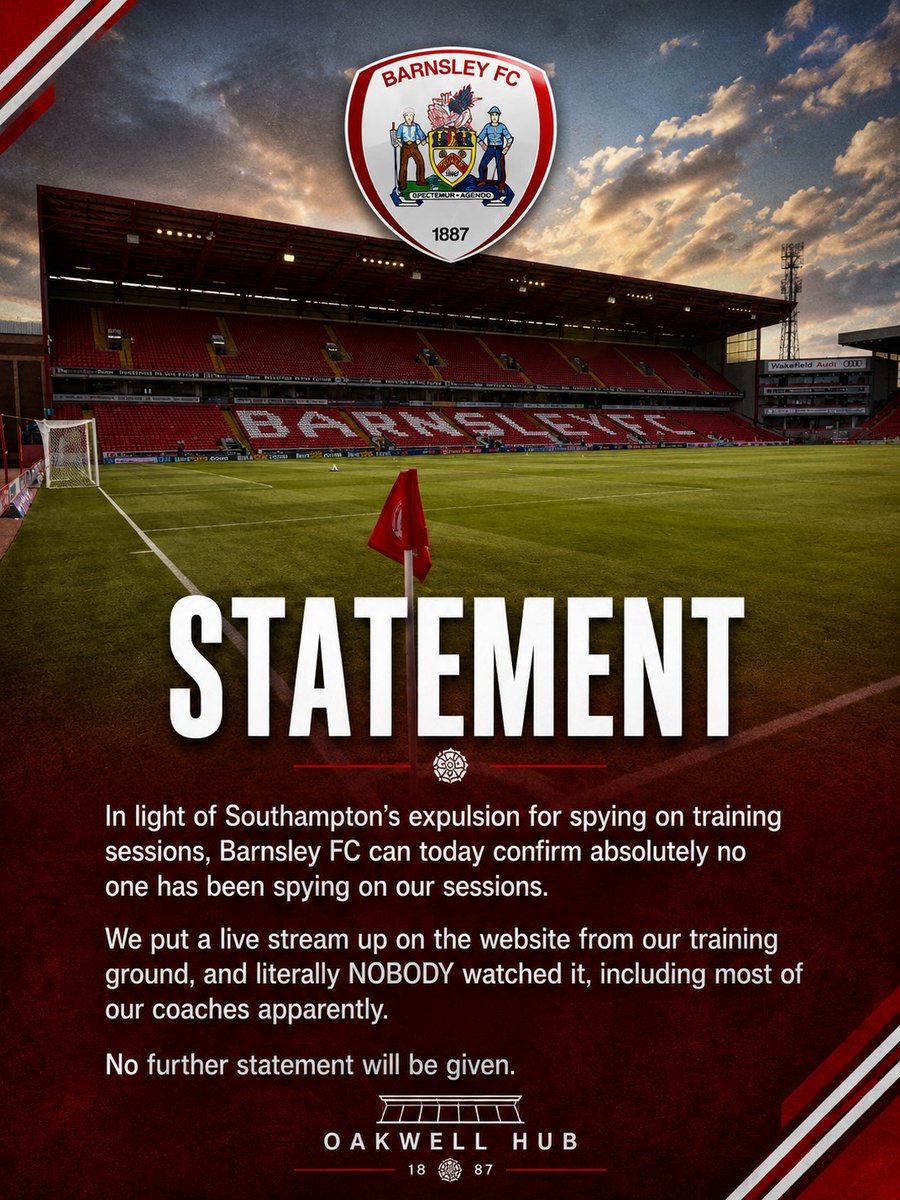 Oakwell Hub tweet media
