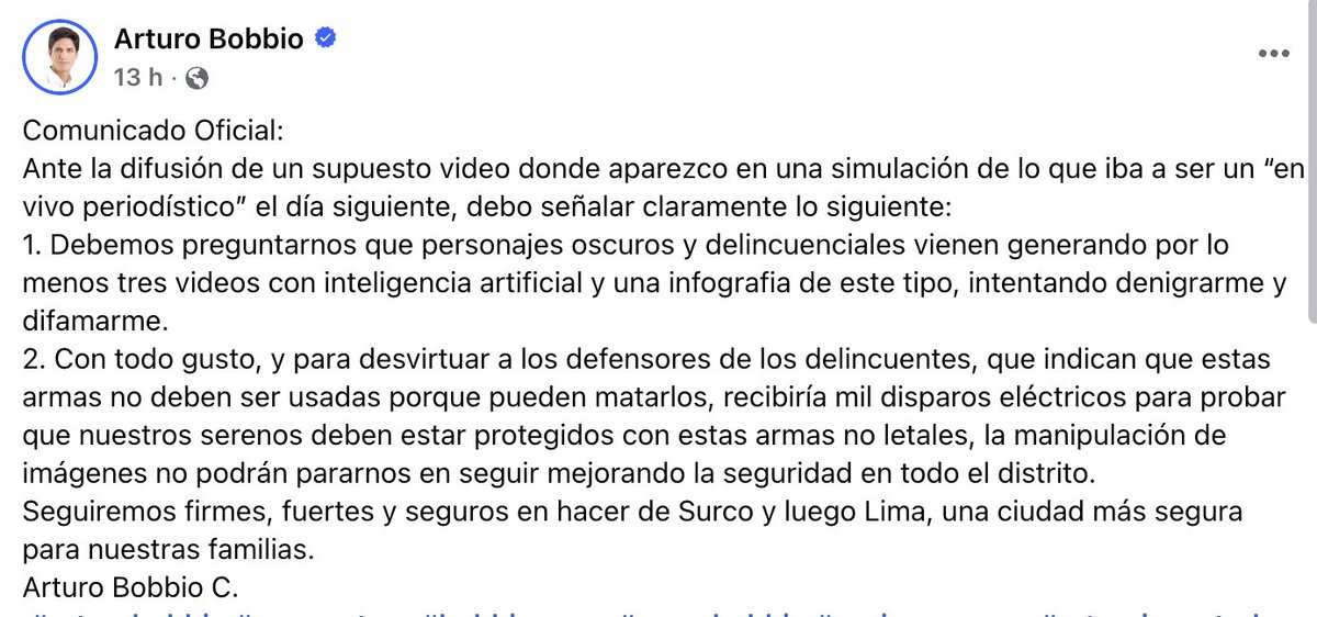 Diego Casimiro Ore tweet media