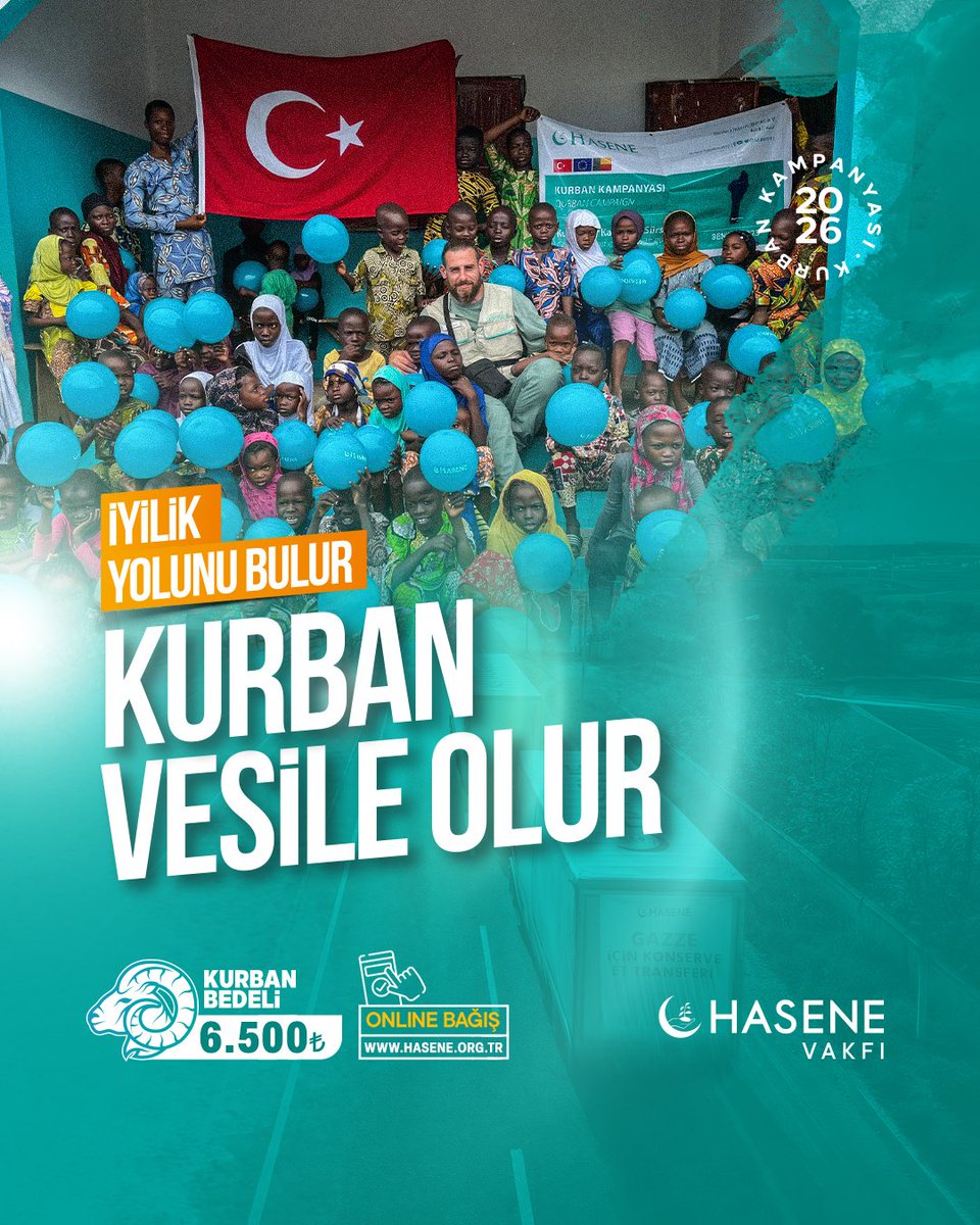 haseneorgtr's tweet photo. 🇹🇷İyilik beklemez. Kurbanınla iyiliğe vesile ol.

HASENE TR ıban: Hesap Sahibi: Hasene Vakfı
• IBAN: TR43 0020 5000 0981 5521 3000 31 | Banka: Kuveyt Türk
• IBAN: TR17 0020 9000 0191 7642 0000 05 | Banka: Ziraat Katılım

#HASENE #KurbanVesileOlur #kurbanlık #kurban https://t.co/t6N060BkCW