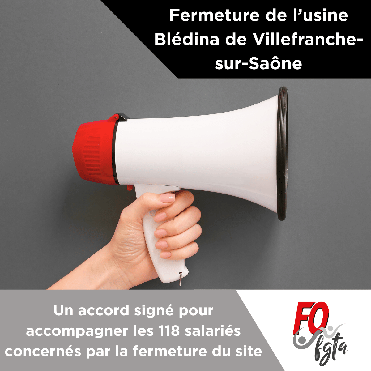 fgtaFO's tweet photo. Usine Blédina à Villefranche-sur-Saône : un accord signé pour accompagner les 118 salariés concernés par la fermeture du site
Les représentants FO ont mené plusieurs mois de négociations afin d’obtenir les meilleures garanties possibles pour les salariés. 
https://t.co/neKPPDeyFD https://t.co/mCCSGTQsJg