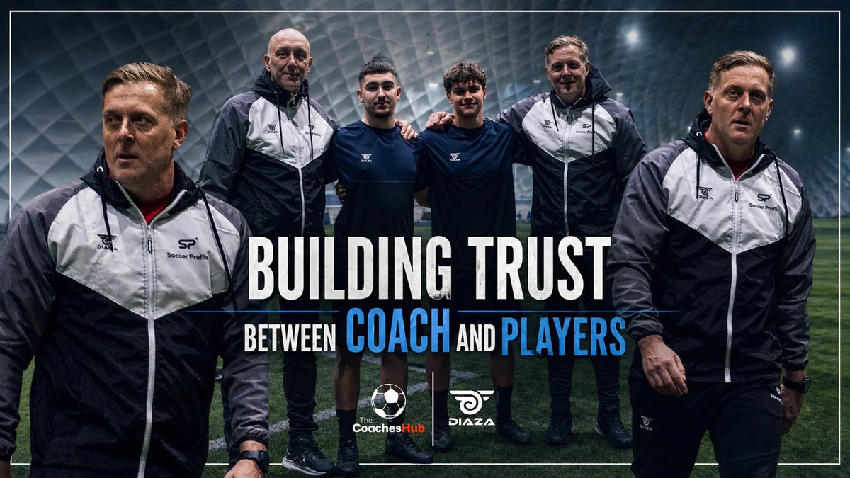 MySoccerProfile's tweet photo. Trust between coach and players isn’t built overnight. It’s created every day through consistency, clarity, honesty, and communication.

Our Co-Founder, @GarryMonk, shares his perspective on leadership and building trust inside elite football environments in collaboration with @diazafootball.

A great read for coaches working at every level of the game.

Read the full article here 👇
https://t.co/52TojNJUxp

#FootballCoaching #Leadership #PlayerDevelopment #SoccerCoaching #TheCoachesHub #SoccerProfile #DiazaFootball