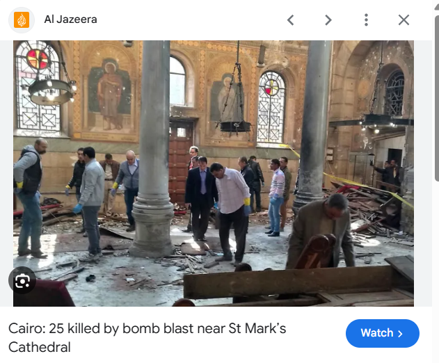 Neferpitou20110's tweet photo. @valonadthe @PunishedMimosa Syria, Nigeria, Somalia, Iraq... It's ironic, because whenever people of another faith share a country with you pedophile warlord worshipers, persecution, violence, and instability often follow. Here is another church bombing in Egypt by muslims : https://t.co/Z7Y0eGBo7l
