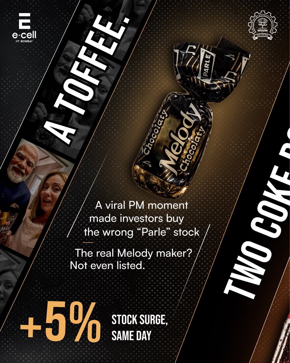 ecell_iitb's tweet photo. Three moments. Zero planned marketing. Billions in impact.
The best marketing doesn't look like marketing.
#ecell #iitbombay #entrepreneurship #melody #marketing https://t.co/FtRiAhl1dR