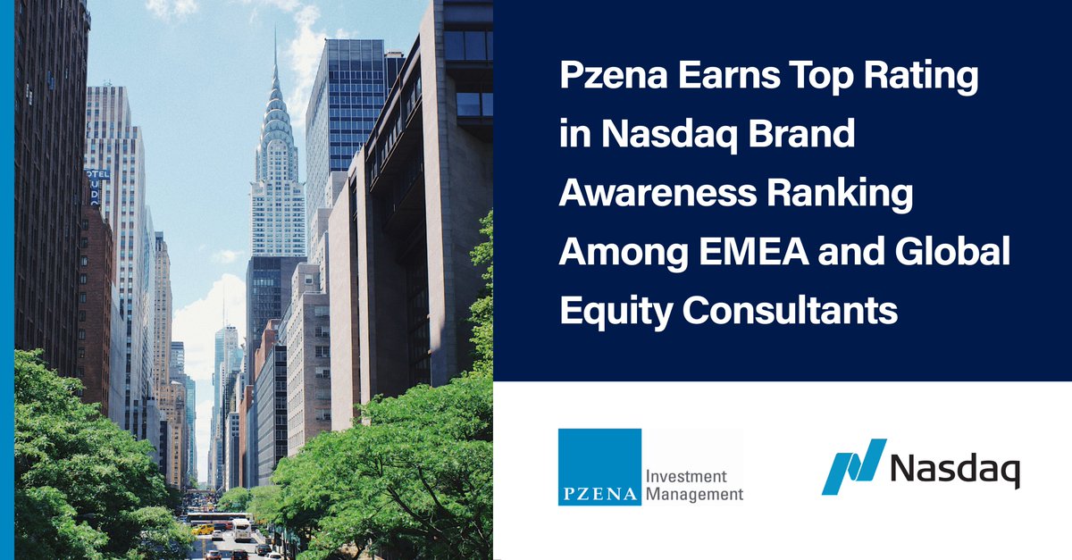 PzenaInvstmtMgt's tweet photo. In the Nasdaq eVestment Q1 2026 Brand Awareness Rankings, Pzena received a score of 10 out of 10. 

https://t.co/2Jhf6UZ4bp

This ranking was published in April 2026 for Q1 2026. Pzena did not provide any compensation in connection with obtaining this ranking. https://t.co/IQPwtqD9bB