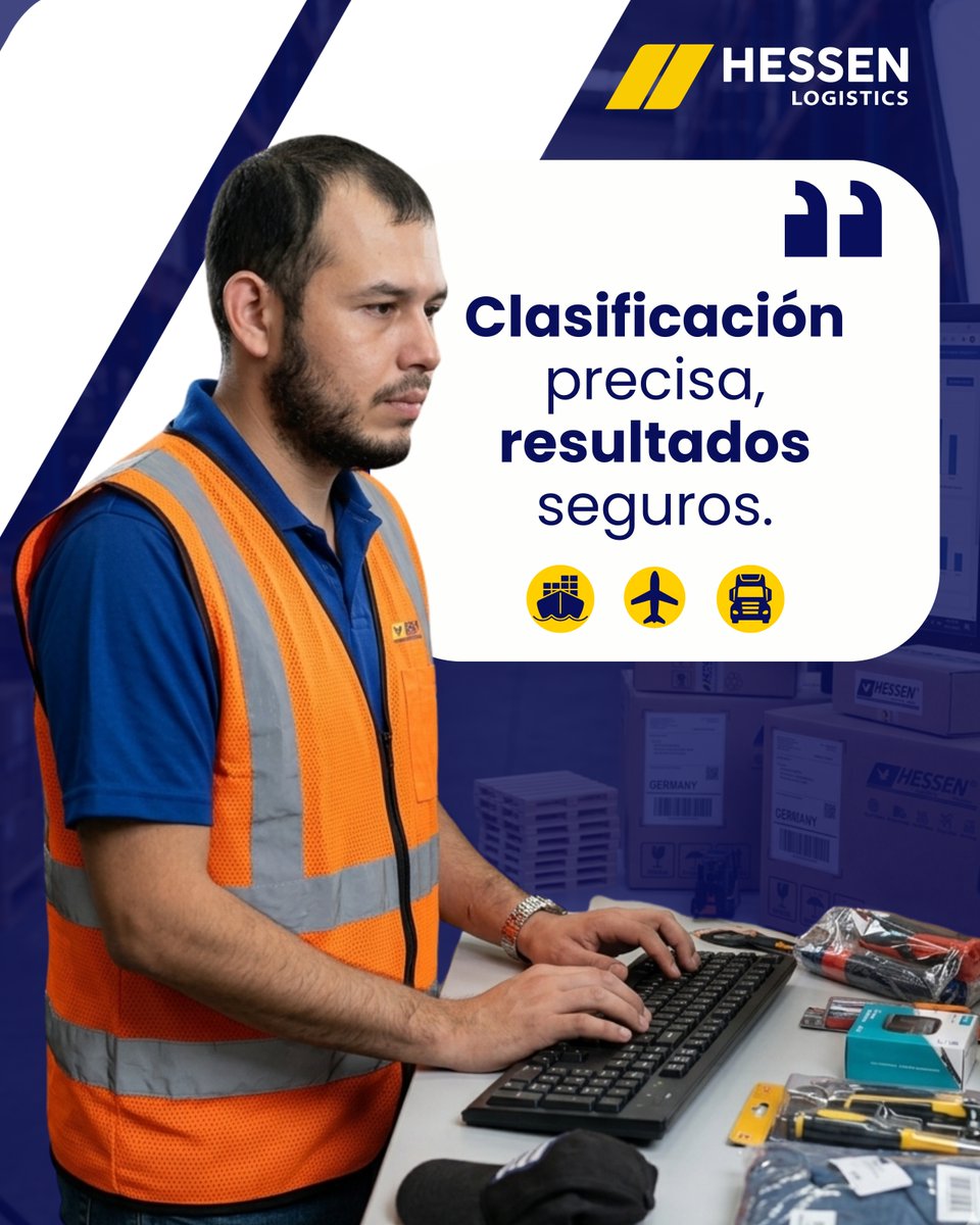 HessenLogistics's tweet photo. Tu mercancía merece procesos seguros y confiables📦.
En Hessen nos enfocamos en precisión y cumplimiento para cada operación logística🚛🚢✈️.
https://t.co/bg3SY59XQ8 https://t.co/3023nlr3Th