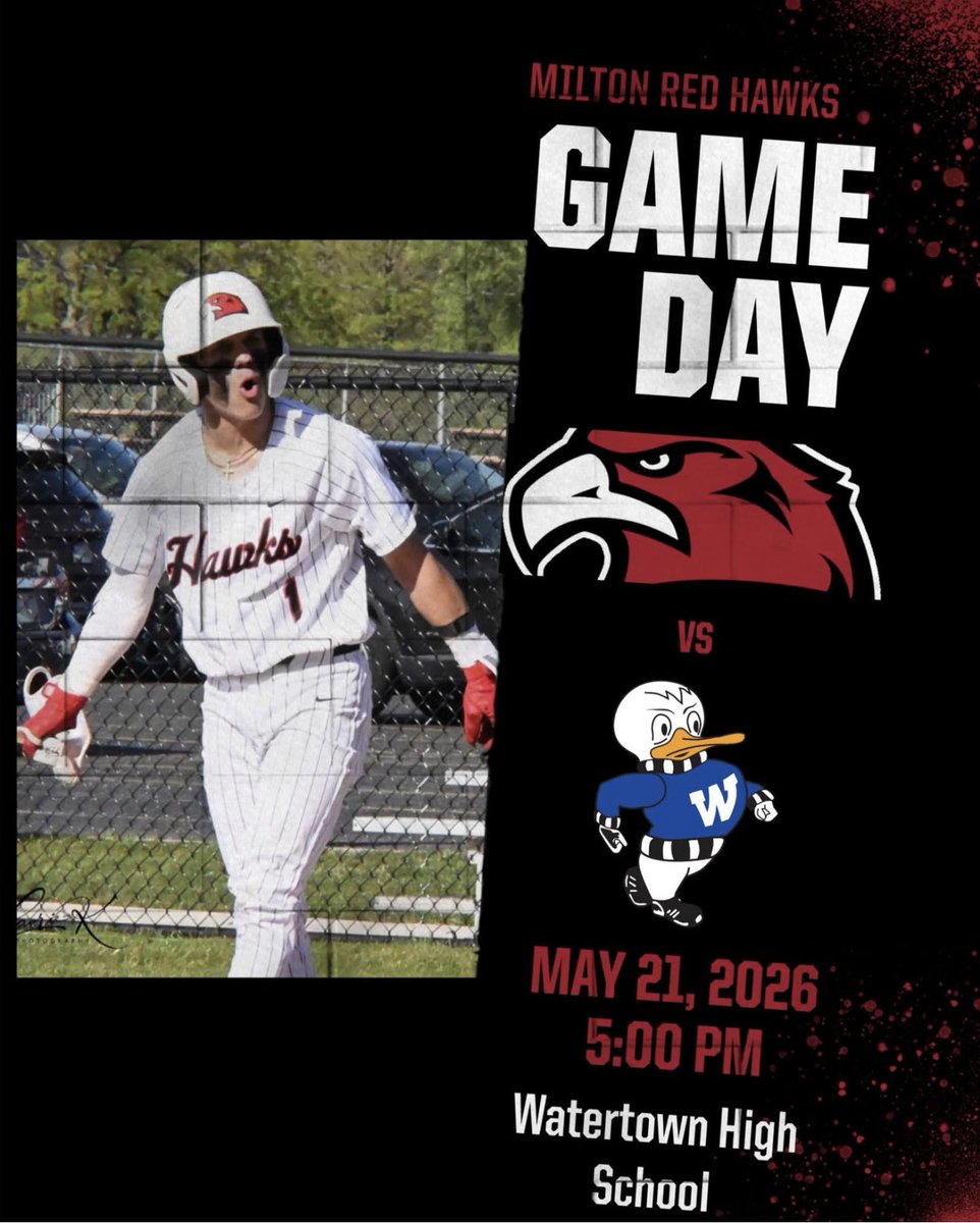 Milton HS Baseball tweet media