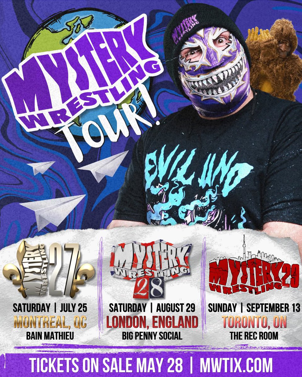 Mystery Wrestling tweet media