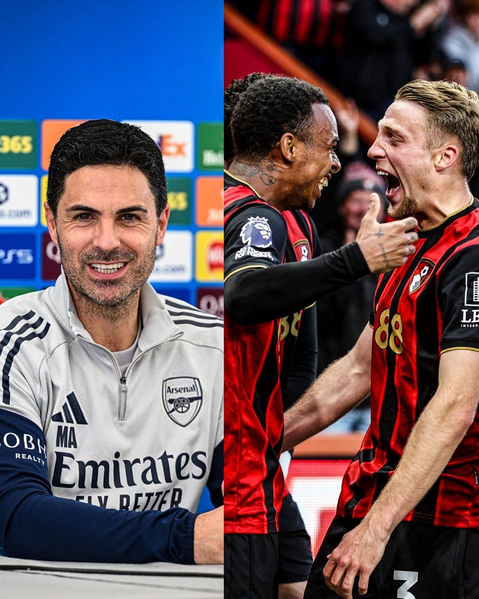 AtaqueFutbolero's tweet photo. 😅🇪🇸🏴󠁧󠁢󠁥󠁮󠁧󠁿 Mikel Arteta, sobre cómo vivió el partido entre Bournemouth y Manchester City que le dio el título al Arsenal:

"Estaba en mi casa, salí al jardín, encendí una hoguera y empecé a hacer una barbacoa. NO PRESTÉ ATENCIÓN A NADA. Solo oía ruidos de fondo en el salón, y entonces ocurrió la magia.

Mi hijo mayor abrió la puerta del jardín, corrió hacia mí, rompió a llorar, me abrazó y me dijo: '¡SOMOS CAMPEONES, PAPÁ!'. Mis otros dos hijos y mi esposa se acercaron y fue hermoso ver la alegría en sus rostros; siempre están conmigo.

Fue mágico. Un minuto después, Martin Odegaard apareció con el vídeo: '¿Dónde estáis? ¡Venid!'

Le dije: 'Disfrútalo. Nos vemos en unas horas, en algún lugar de Londres'".