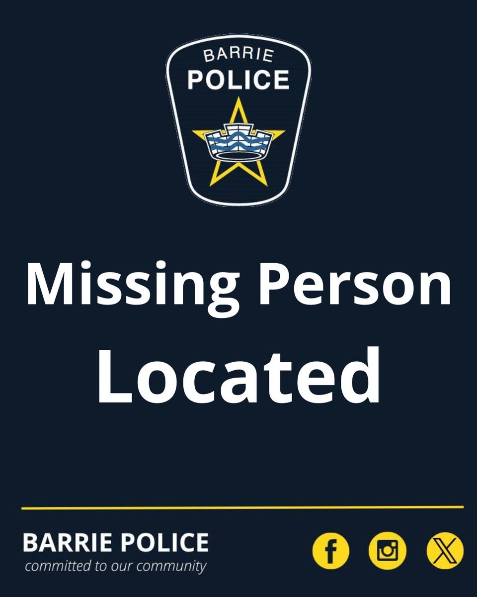 Barrie Police tweet media