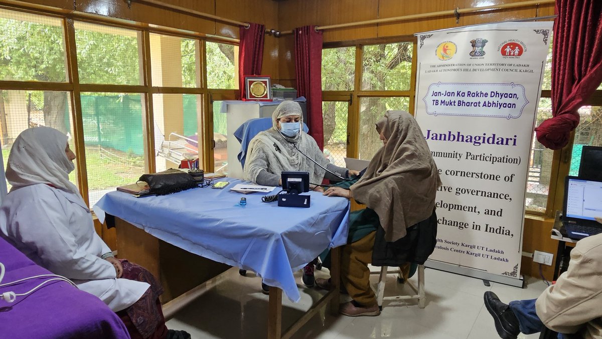 Health Department Kargil tweet media