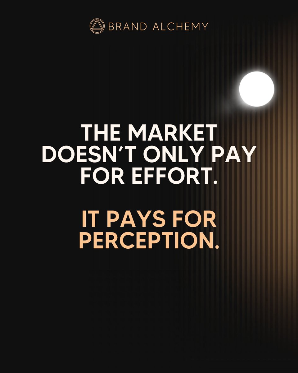 brandalchemyio's tweet photo. If you feel capped,
it’s not your capability —
it’s your positioning.

Income ceilings are often brand ceilings.

Shift how you’re perceived.
Watch everything change. https://t.co/lRMV3xINXg