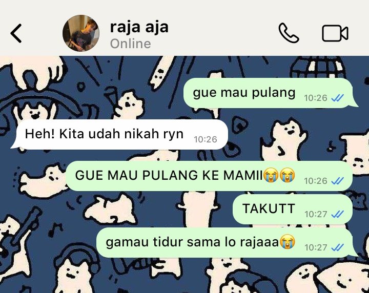 euphorycbloom's tweet photo. a #dewtee few tweets au 

kalo pasangan menikah tuh biasanya ngasih kecupan manis. beda sama pasangan Raja Teryn, mereka nikah cuman salaman kayak pejabat kalo kata pandu

from nikahin temen sendiri univers
by euphorycbloom https://t.co/1AlI0ML1xy