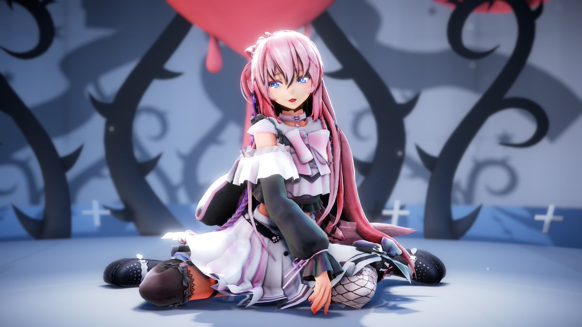 Shink_MMD's tweet photo. #MMD #巡音ルカ #魔法少女とチョコレゐト

うん、かわよい！

【MMD】魔法少女とチョコレゐト-Magical Girl and Chocolate-【Luka】
https://t.co/B9VUgrBcXD https://t.co/quWMzIJmUO