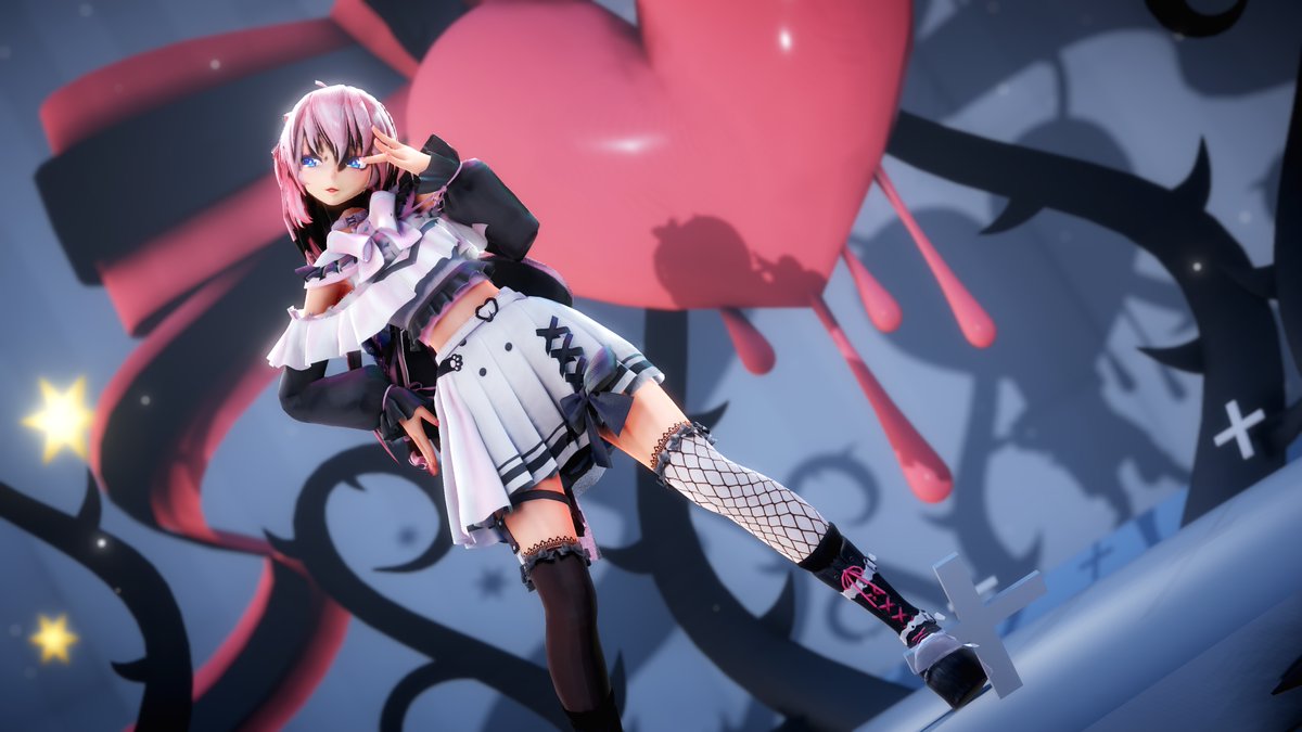 Shink_MMD's tweet photo. #MMD #巡音ルカ #魔法少女とチョコレゐト

うん、かわよい！

【MMD】魔法少女とチョコレゐト-Magical Girl and Chocolate-【Luka】
https://t.co/B9VUgrBcXD https://t.co/quWMzIJmUO