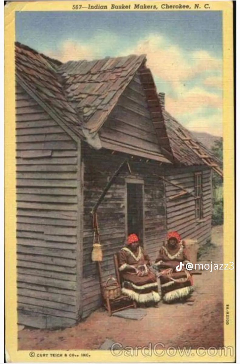 Coop3Big's tweet photo. We Were Already Here.
Indian Basket makers, Cherokee, NC https://t.co/wcp4jURWIL