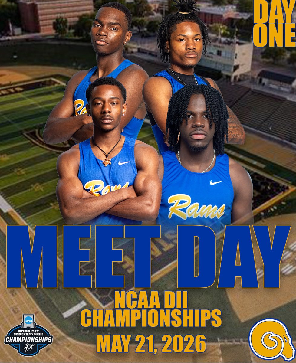 ASUTFXC's tweet photo. DAY 1️⃣ of the NCAA DII Championships in Emporia, Ks. 🔥🔥🔥🔥

Our men and women 4x100m Relay teams are ready to hit the track and put on for Albany State University. 

Women Race @ 4:50 (CST) / 5:50 (EST)
Men Race @ 5:00 (CST) / 6:00 (EST)

📺 https://t.co/jZ2yV2RMRq https://t.co/4O9VDSNxX4