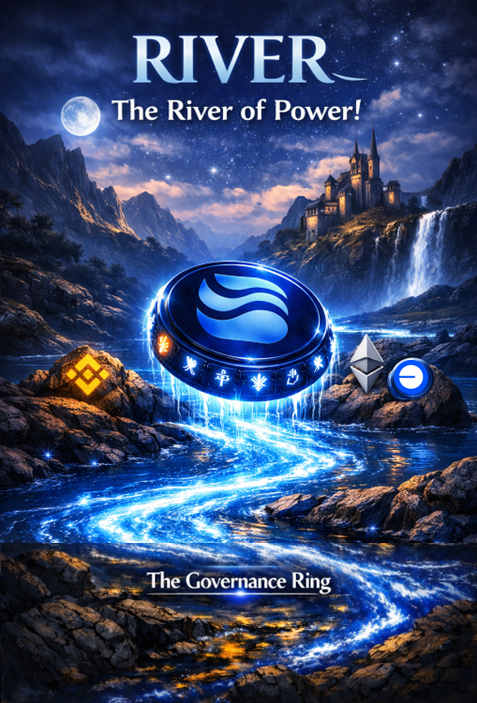 GalactusV76010's tweet photo. The River of Power flows between the giants of crypto. Binance. Ethereum. Base.
At the heart of it all: the Governance Ring—where liquidity, security and community converge.
🌊 RIVER: The Governance Ring of Web3. @River4Fun ⚡️ @RiverdotInc #river #stablecoins #crypto #base @base https://t.co/t8OODG9JRk