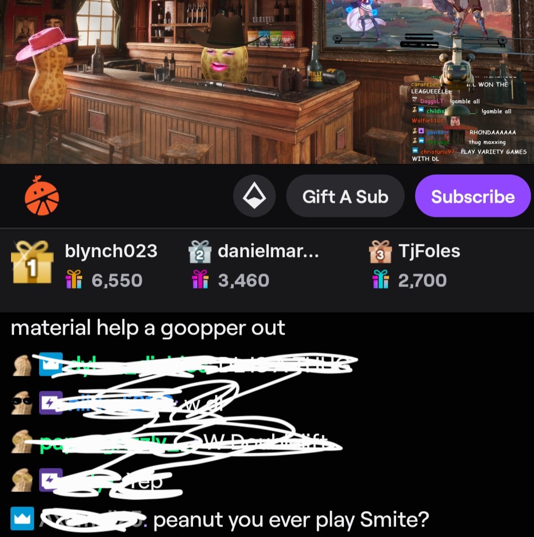 IfritCoF's tweet photo. Seeing @SMITEGame mentioned in the Burnt Peanuts stream wasn't on the bingo card 💀 https://t.co/SKnFpW7xRP