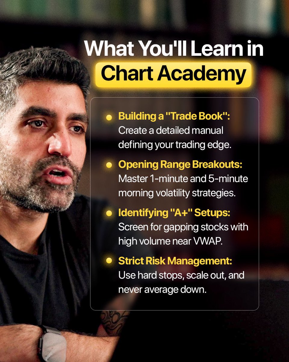 ChartAcademyx's tweet photo. The ORB Strategy Used To Catch Explosive Moves 🚨

Andrew Aziz teaches how profitable traders use momentum, timing, volume, and execution to capitalise on market open volatility while most traders get trapped chasing random moves.

Click the link below to join the waitlist NOW! https://t.co/qpf5sMxUNy