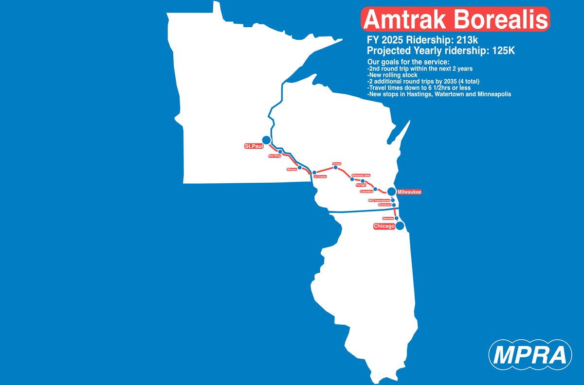 Midwest Passenger Rail Association tweet media